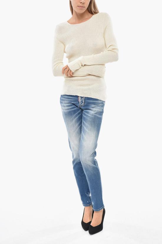 디스퀘어드2 스웨터 S72HA1148 S17961 102 Beige - DSQUARED2
