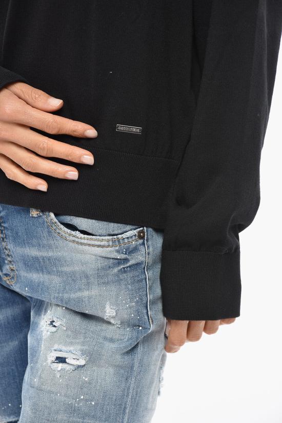  디스퀘어드2 스웨터 S72HA1204 D13018 900 Black - DSQUARED2