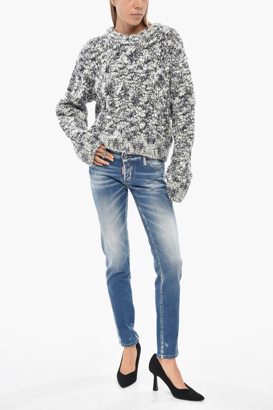  디스퀘어드2 스웨터 S75HA1291 D13043 962 Gray - DSQUARED2