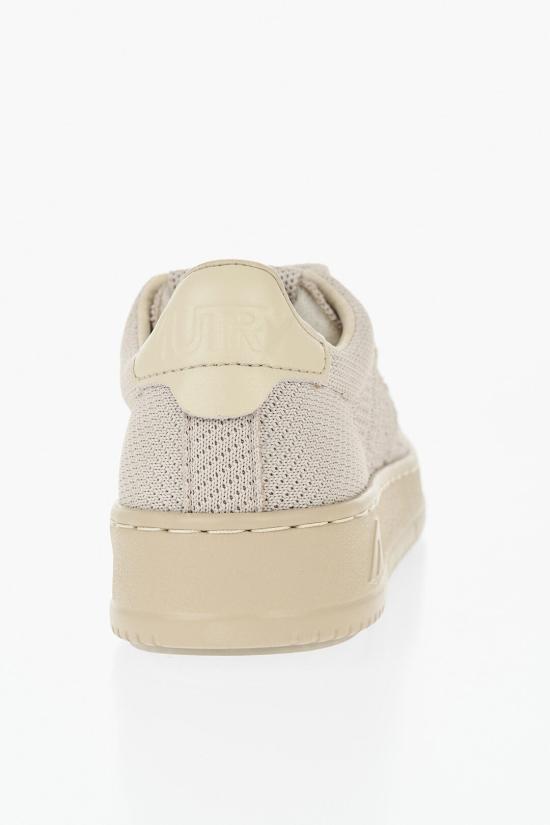  오트리 메달리스트 이지니트 로우 스니커즈 EKLWKN09 Beige - AUTRY