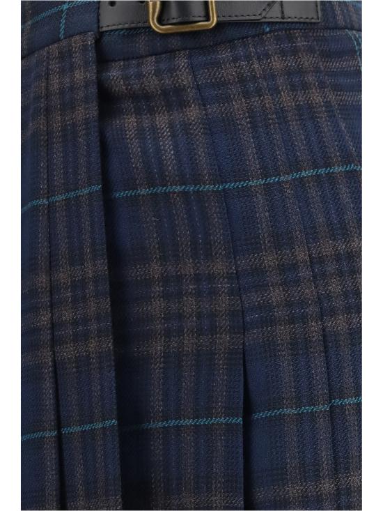 26FW 버버리 스커트 8131308 C7157 BLUE - BURBERRY