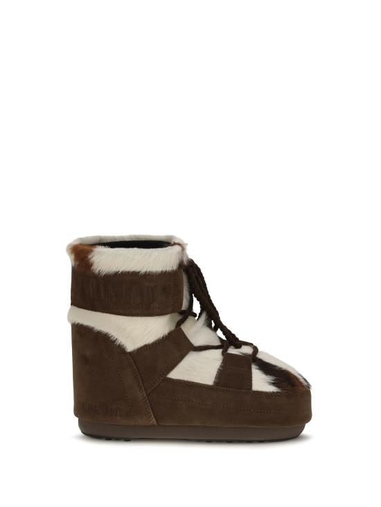 26FW 문부츠 아이콘 나일론 로우 부츠 80D1409930 AM04 BROWN