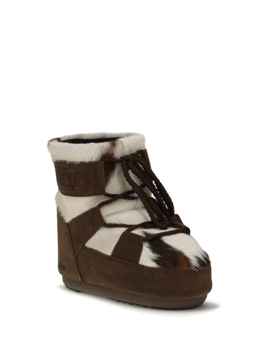 26FW 문부츠 아이콘 나일론 로우 부츠 80D1409930 AM04 BROWN - MOON BOOT