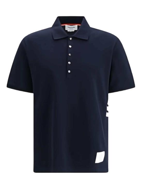 26FW 톰브라운 클래식 피케 4바 숏슬리브 폴로 티셔츠 MJP110P00050 NAVY 415