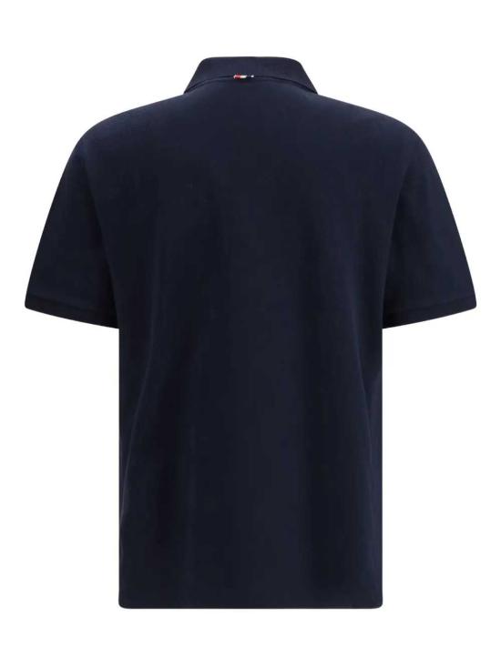 26FW 톰브라운 클래식 피케 4바 숏슬리브 폴로 티셔츠 MJP110P00050 NAVY 415 - THOM BROWNE