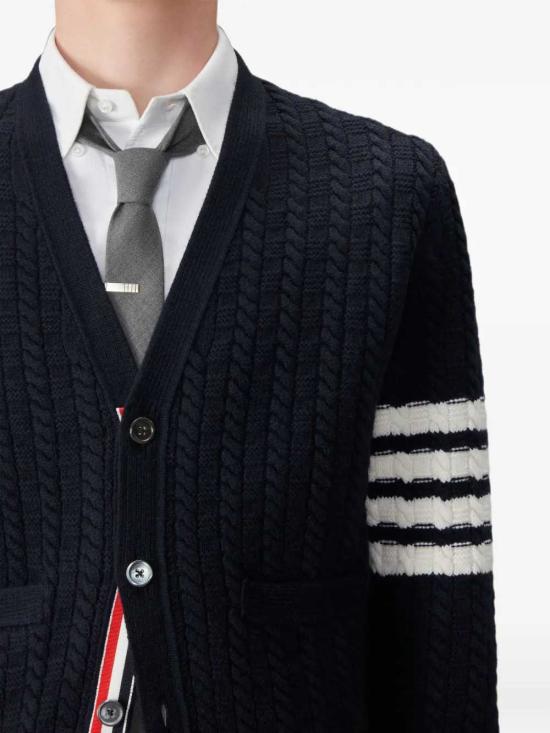 26FW 톰브라운 가디건 MKC661AY1005 NAVY 415 - THOM BROWNE