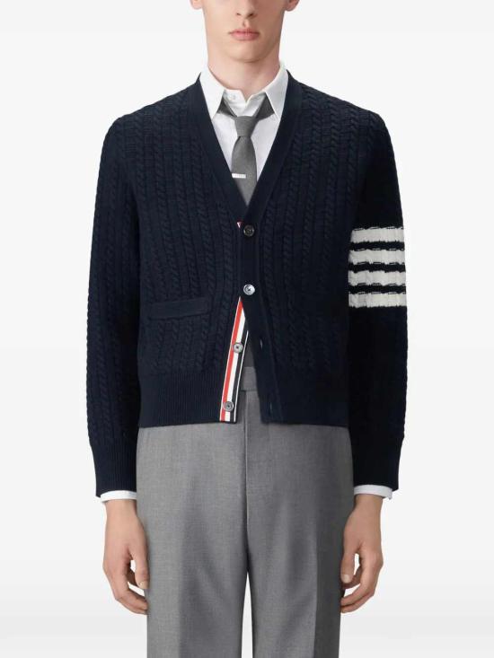 26FW 톰브라운 가디건 MKC661AY1005 NAVY 415 - THOM BROWNE