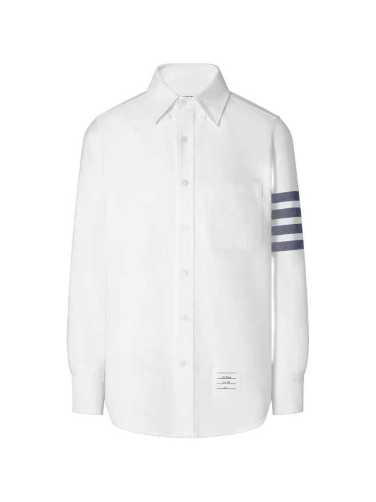 26FW 톰브라운 긴팔 셔츠 MWL272AF1211 WHITE NAVY 104