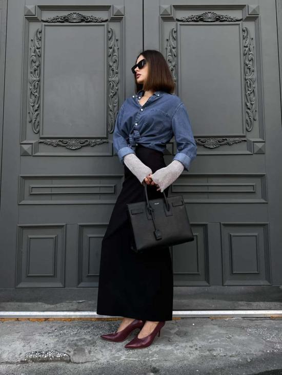  Omelia Atelier 데님 셔츠 오멜리아 아틀리에 리디자인 셔츠 22 W - OTHER BRANDS