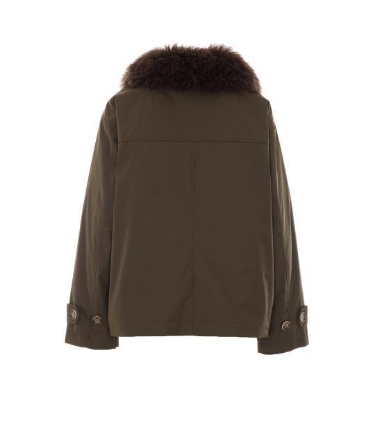 26FW 루 안드레아 패딩 YV2581011DKA MORO BROWN GREEN - LOU ANDREA
