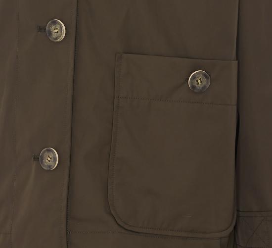 26FW 루 안드레아 패딩 YV2581011DKA MORO BROWN GREEN - LOU ANDREA