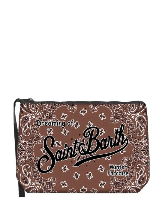 26FW 세인트바쓰 클러치/파우치 ALI0002 00602M BANDANNA ROUND 18