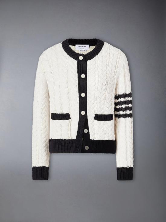 26FW 톰브라운 스웨터 FKC724AY1024 100 WHITE