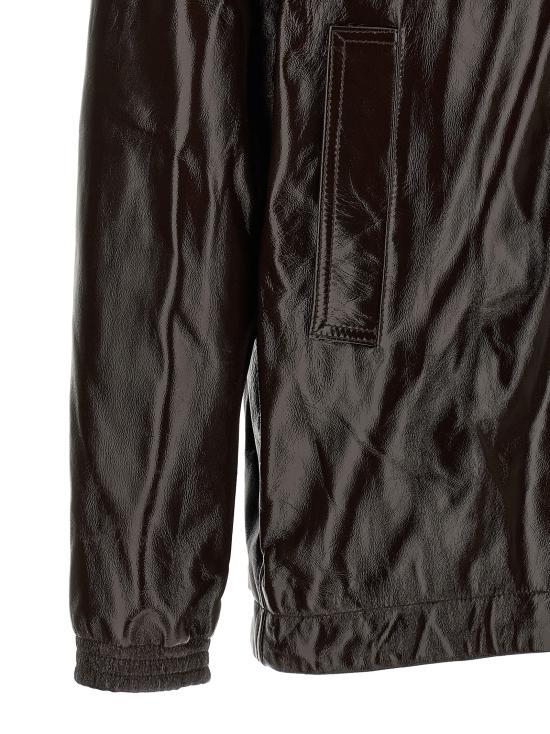 26FW 나마체코 가죽 자켓 NW26303NLN62047020 Brown - NAMACHEKO