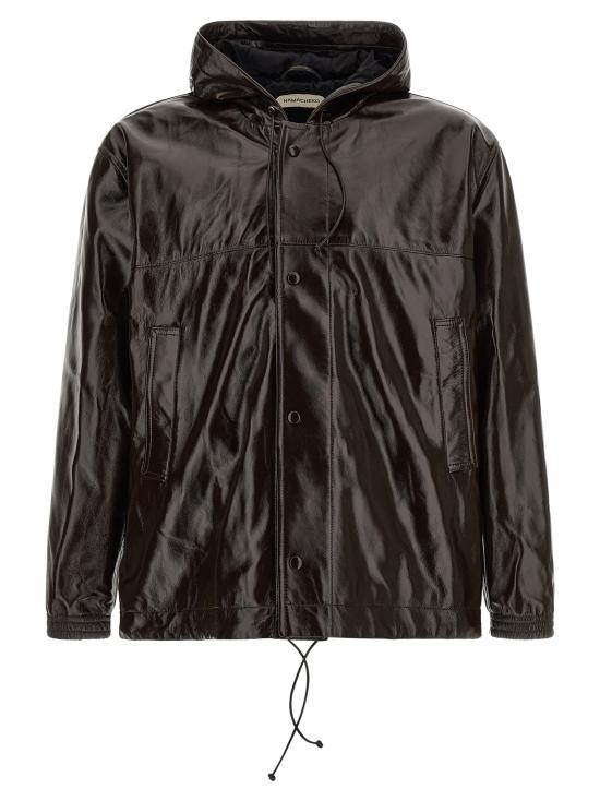 26FW 나마체코 가죽 자켓 NW26303NLN62047020 Brown