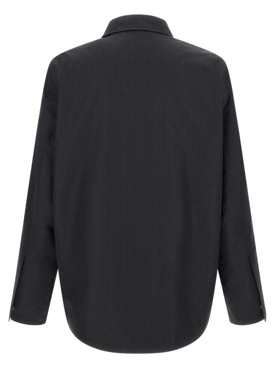 26FW 구찌 GG 라이트 실크 파이유 재킷 871663ZAU1J1000 Black - GUCCI
