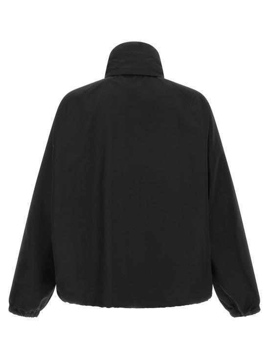 26FW 구찌 컴팩트 코튼 캔버스 지퍼 재킷 871672ZAUW71000 Black - GUCCI