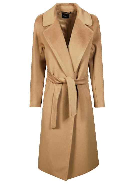 26FW 위켄드막스마라 트렌치 코트 2625016072600 026 BEIGE