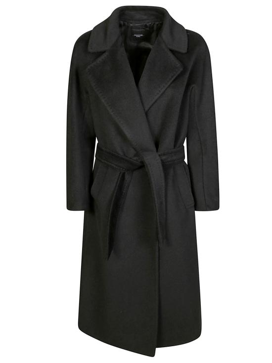 26FW 위켄드막스마라 트렌치 코트 2625016072600 001 NERO