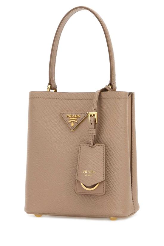 26FW 프라다 파니에 사피아노 가죽 스몰백 1BA217VOOD2ERX F0770 Beige o Tan - PRADA