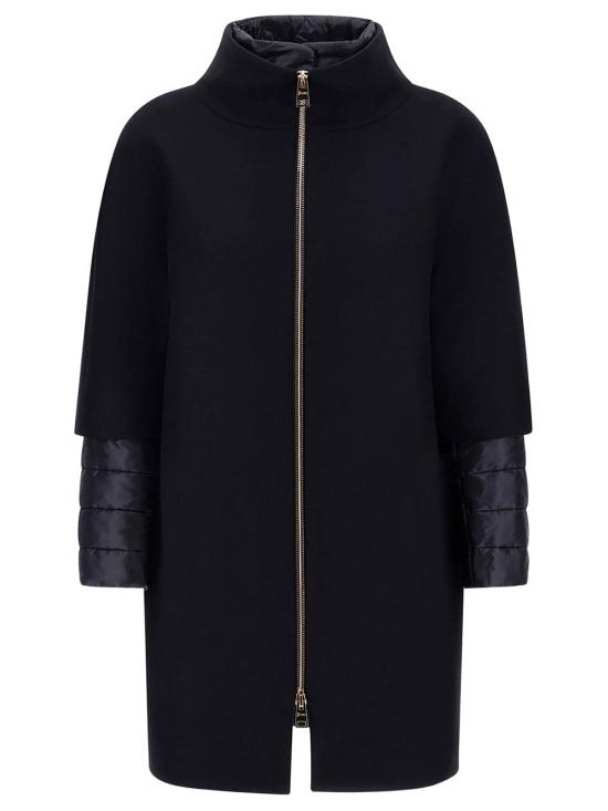 26FW 에르노 울트라라이트 나일론 버진 울 혼방 코트 CA000640D 33344 9202 NEW BLU
