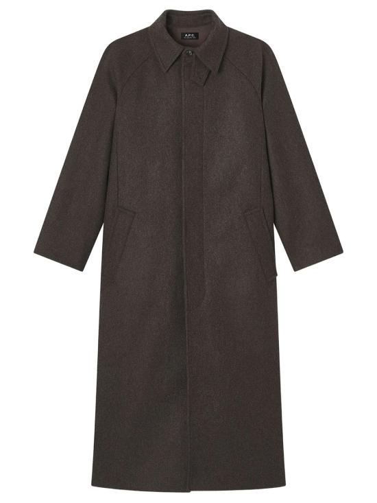 26FW 아페쎄 코트 WOZAA F01533 PCA MARRON CHINE