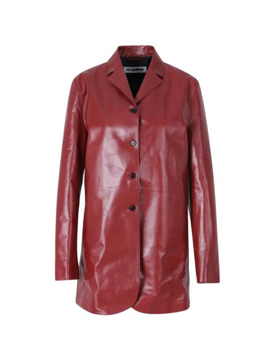 26FW 질샌더 자켓 J03BN0209J07231 609 CEDAR RED