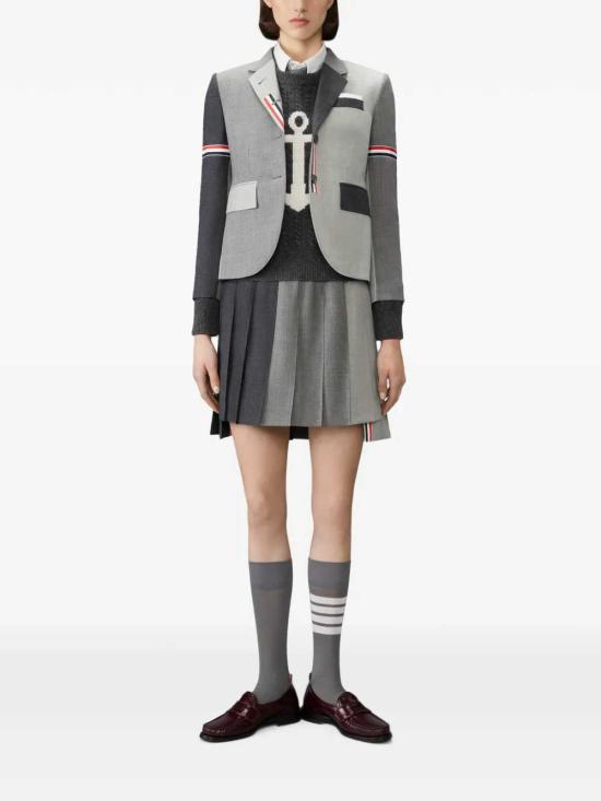 26FW 톰브라운 스웨터 FKA526AY1005 DARK GREY 025 - THOM BROWNE