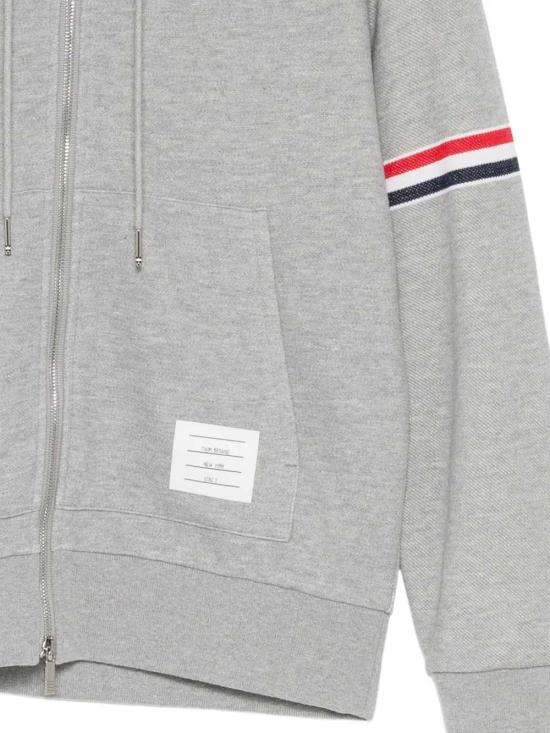 26FW 톰브라운 후드 티셔츠 MJT592AJ0328 LT GREY 055 - THOM BROWNE