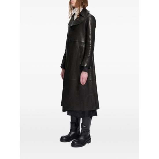 26FW 앤 드뮐미스터 코트 B0014444 LT137 099 BLACK - ANN DEMEULEMEESTER