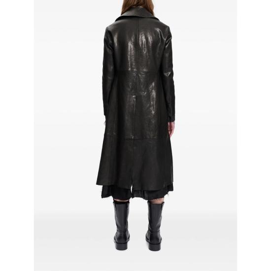 26FW 앤 드뮐미스터 코트 B0014444 LT137 099 BLACK - ANN DEMEULEMEESTER