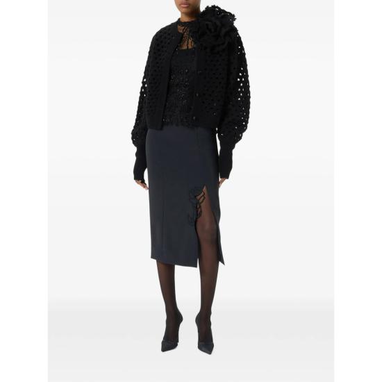 26FW 블루마린 블라우스 RF6064 J1616 22222 BLACK - BLUMARINE