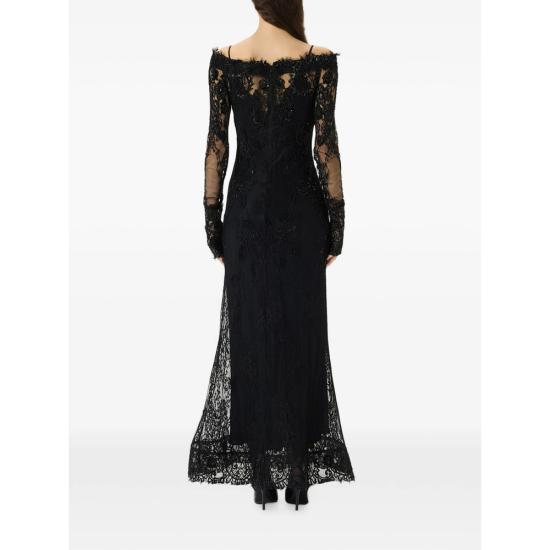 26FW 블루마린 원피스 RF6063 J1616 22222 BLACK - BLUMARINE