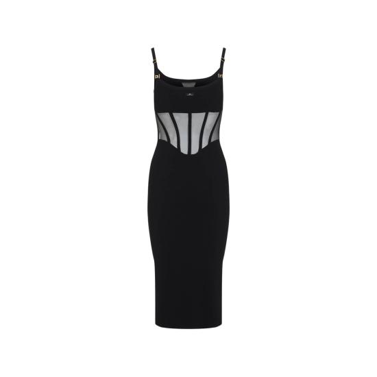 26FW 엘리자베타프랜치 원피스 AM51S67E2 110 BLACK - ELISABETTA FRANCHI