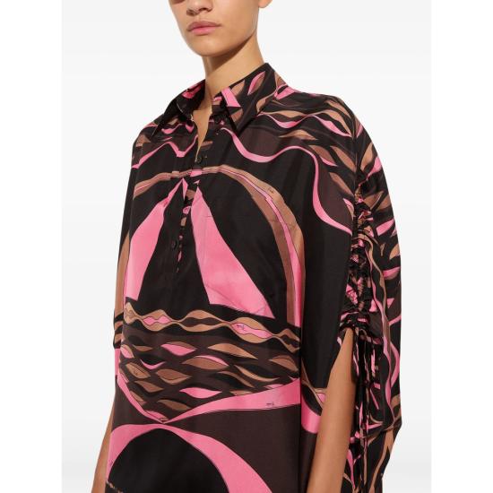 26FW 푸찌 원피스 6URL10 6U781 058 BROWN PINK - PUCCI
