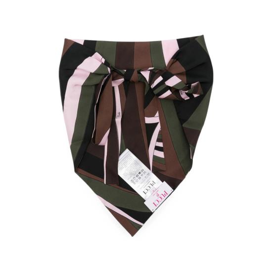 26FW 푸찌 헤어 액세서리 6UGF20 6U751 012 GREEN PINK - PUCCI