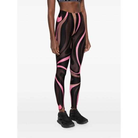 26FW 푸찌 레깅스 6UTT21 6U765 002 BLACK PINK - PUCCI