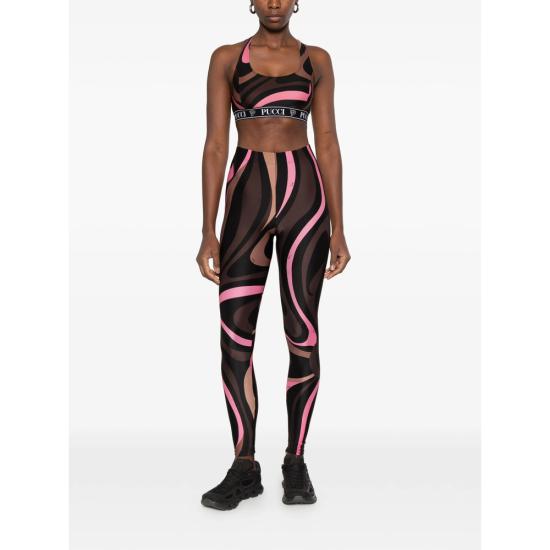 26FW 푸찌 레깅스 6UTT21 6U765 002 BLACK PINK - PUCCI