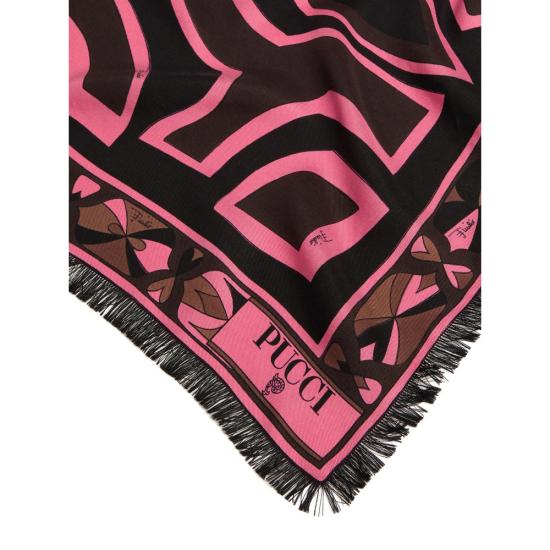 26FW 푸찌 머플러/스카프 6UGB77 6UC27 1 BLACK PINK - PUCCI