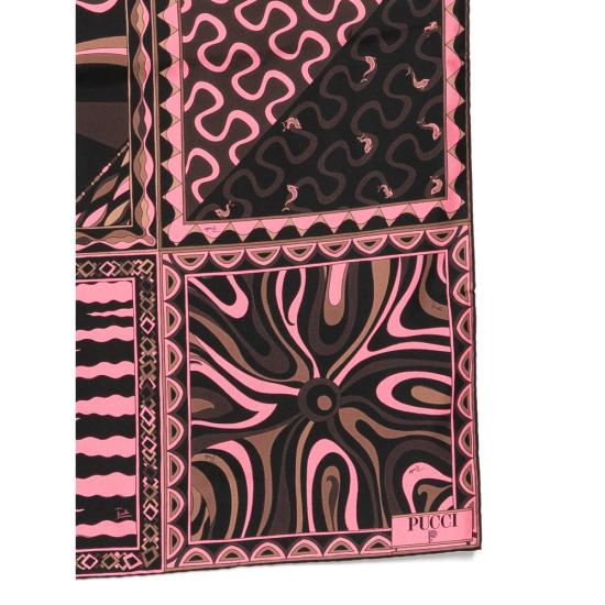 26FW 푸찌 머플러/스카프 6UGB44 6UC28 1 BLACK PINK - PUCCI