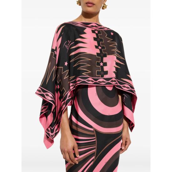 26FW 푸찌 원피스 6URI31 6U751 010 BLACK PINK - PUCCI