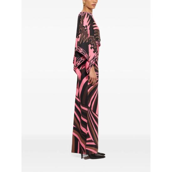 26FW 푸찌 원피스 6URI31 6U751 010 BLACK PINK - PUCCI