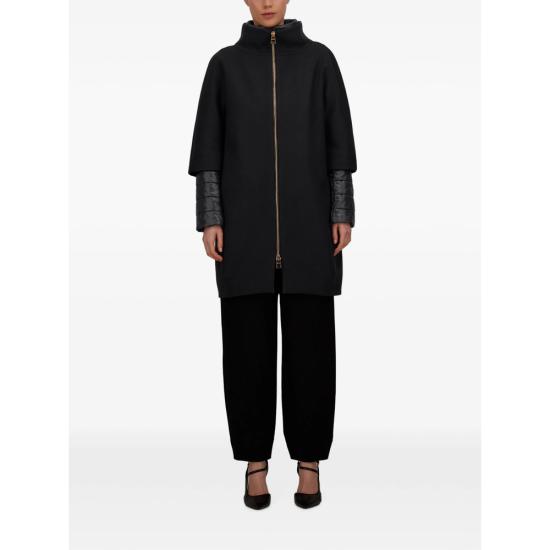 26FW 에르노 코트 33344 CA000640D 9300 BLACK - HERNO