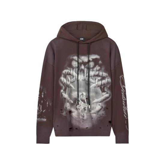 26FW 지씨디에스 니트웨어 C2MBQE075F034 PIBON BROWN