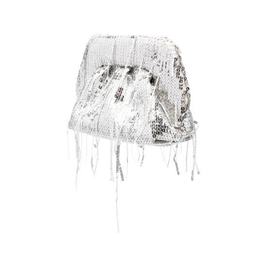 26FW 더모아레 클러치/파우치 262WTMBS0 OOLH SILVE SILVER - THEMOIRE