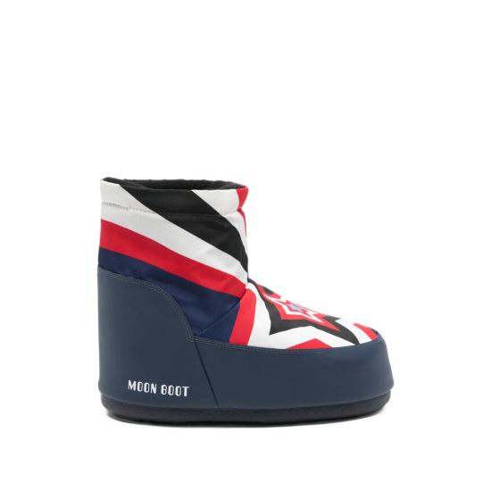 26FW 문부츠 아이콘 나일론 로우 부츠 80D1409970 FV21 WHITE RED
