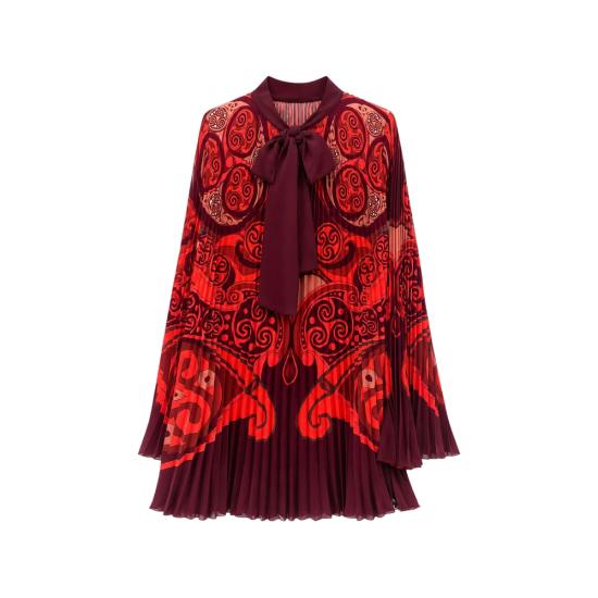 26FW 라 더블제이 블라우스 DRE1115 CHF007ALC0 RE40 RED PURPLE
