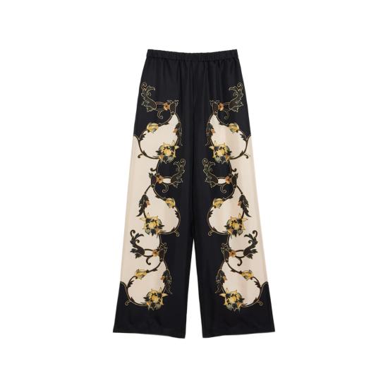 26FW 라 더블제이 팔라초 팬츠 TRO0210 SIL001BTC0 BL01 BLACK NEUTRALS