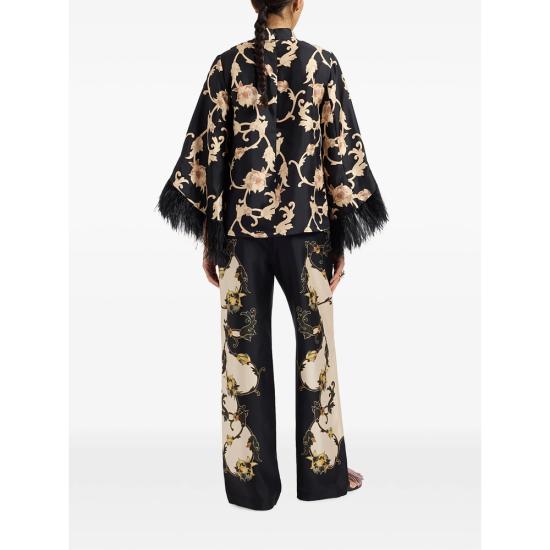26FW 라 더블제이 팔라초 팬츠 TRO0210 SIL001BTC0 BL01 BLACK NEUTRALS - LA DOUBLEJ