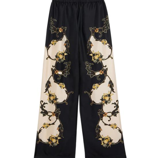 26FW 라 더블제이 팔라초 팬츠 TRO0210 SIL001BTC0 BL01 BLACK NEUTRALS - LA DOUBLEJ